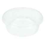 10.25" Round PET Tray w/Ring Lid, 3.6" High