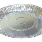 12" Alum Lanced Deep Pie Pan, 55 oz.