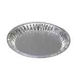 9" Heavy Alum Medium Pie Pan w/ 9 hole Perf., 22 oz.