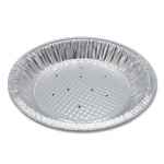 9" Heavy Alum Deep Pie Pan w/ Waffle & 9 hole Perf., 26 oz.