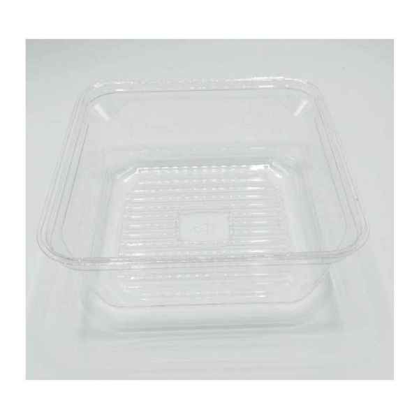 7" Square PET Container, 48 oz.