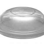 4" Round PET High Domed Lid