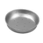 8" Round Heavy Alum Medium Pan w/ Smoothwall & 9 hole Perf., 39 oz.