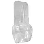 5.9" x 3.6" Clear PS Candy Apple Tray, 3" High