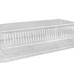 13.1" x 6.5" Clear PS Large Bakery Hinge