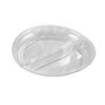 4.7" Round PET Parfait Dual Insert Tray