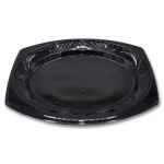 9" x 7" Oval Black Pearl PS Platter