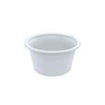 4" Round White PS Small All Purpose Bowl, 8 oz.