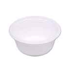 5.8" Round White PS Hot Cold Bowl, 22 oz.