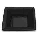 Savvy® 10" Square Black C-Fine PS Mid-Depth Base, 34 oz.