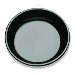 Tradewinds® 8" Round Black C-Fine PS Bowl, 32 oz.