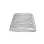 Savvy® 7" Square PS High Dome Lid, Vented