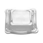 New Wave® 6" Square PS High Dome Lid , 200 ct.