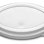 8.7" x 5.8" PS 16 oz. Casserole Dish Low Dome Lid