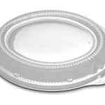 10" x 8" Oval PS Stackable Platter Lid