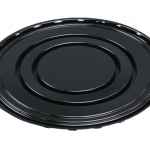 10" Round Black PET Cake Base