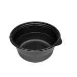 Cruiser® Bowl 6.75" Round Black MFPP Large Bowl, 32 oz.