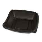 Earth Smart™ 8" Square Black MFPP Contour Base, 30 oz.