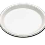 Enviroware® 10" Round White PS Plate