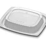 VersaPak® 5.9" x 4.9" PS Dome Lid for 8/12/16 oz. base