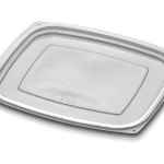 VersaPak® 7.5" x 6.5" PS Flat Lid for 24/32 oz. base