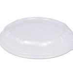 10.5" Round PS Low Scalloped Plate Lid, 1" high