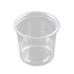 FreshServe® Round Standard Flange PET Container, 24 oz.