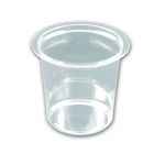 FreshServe® Round Wide Flange 1S PET Container, 24 oz.