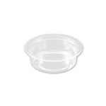 FreshServe® Round Wide Flange 2S PET Container, 8 oz.