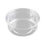 FreshServe® Round Standard Flange PLA Container, 8 oz.