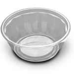 FreshServe® 7.5" Round PET Bowl, 32 oz.