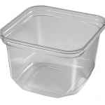 FreshServe® Square PET Container, 16 oz.