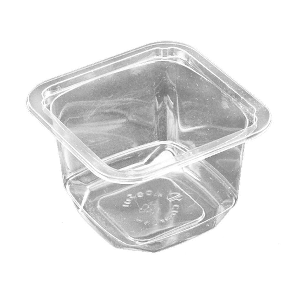 16 oz Square PLA Deli Container Samples