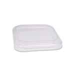 FreshServe® Square PET Lid, Outside Fit, 1000 ct.