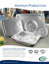 D&W Fine Pack A82 2 lb. Aluminum Foil Loaf Pan - 500/Case
